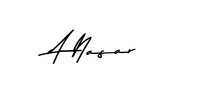 Asem Kandis PERSONAL USE is a professional signature style that is perfect for those who want to add a touch of class to their signature. It is also a great choice for those who want to make their signature more unique. Get A Nasar name to fancy signature for free. A Nasar signature style 9 images and pictures png