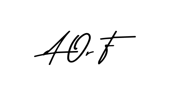 Design your own signature with our free online signature maker. With this signature software, you can create a handwritten (Asem Kandis PERSONAL USE) signature for name A Or F. A Or F signature style 9 images and pictures png
