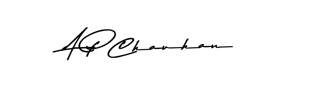 How to make A P Chauhan signature? Asem Kandis PERSONAL USE is a professional autograph style. Create handwritten signature for A P Chauhan name. A P Chauhan signature style 9 images and pictures png