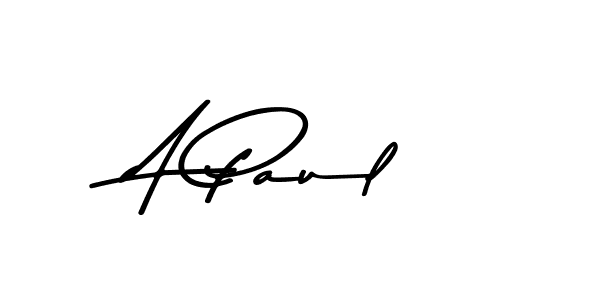 Also You can easily find your signature by using the search form. We will create A Paul name handwritten signature images for you free of cost using Asem Kandis PERSONAL USE sign style. A Paul signature style 9 images and pictures png