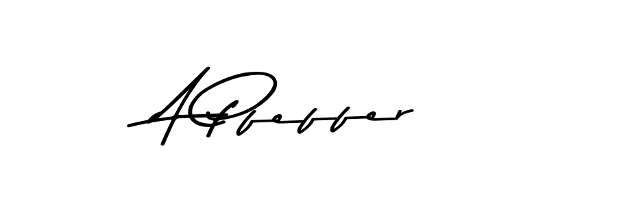 Similarly Asem Kandis PERSONAL USE is the best handwritten signature design. Signature creator online .You can use it as an online autograph creator for name A Pfeffer. A Pfeffer signature style 9 images and pictures png