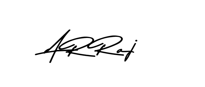 A R Raj stylish signature style. Best Handwritten Sign (Asem Kandis PERSONAL USE) for my name. Handwritten Signature Collection Ideas for my name A R Raj. A R Raj signature style 9 images and pictures png