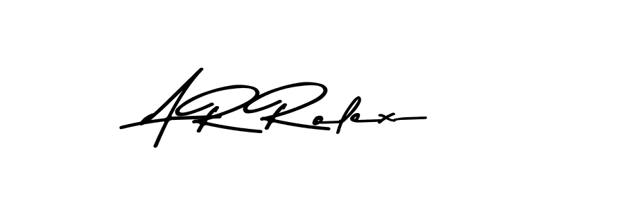 Make a beautiful signature design for name A R Rolex. With this signature (Asem Kandis PERSONAL USE) style, you can create a handwritten signature for free. A R Rolex signature style 9 images and pictures png