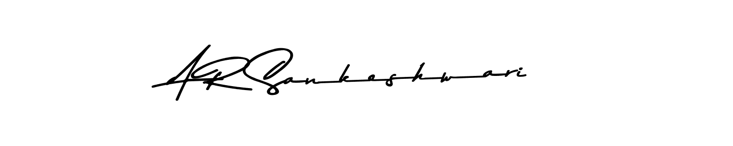 Create a beautiful signature design for name A R Sankeshwari. With this signature (Asem Kandis PERSONAL USE) fonts, you can make a handwritten signature for free. A R Sankeshwari signature style 9 images and pictures png