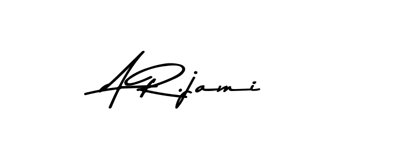 Best and Professional Signature Style for A R.jami. Asem Kandis PERSONAL USE Best Signature Style Collection. A R.jami signature style 9 images and pictures png