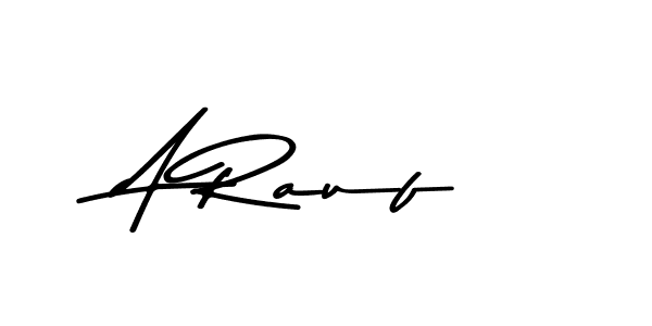 This is the best signature style for the A Rauf name. Also you like these signature font (Asem Kandis PERSONAL USE). Mix name signature. A Rauf signature style 9 images and pictures png