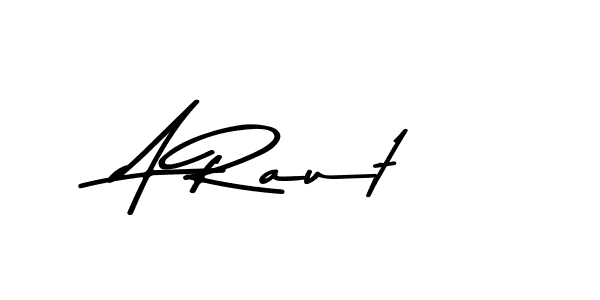 Make a beautiful signature design for name A Raut. With this signature (Asem Kandis PERSONAL USE) style, you can create a handwritten signature for free. A Raut signature style 9 images and pictures png