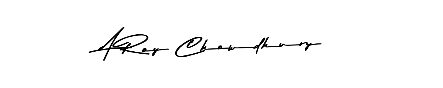 A Roy Chowdhury stylish signature style. Best Handwritten Sign (Asem Kandis PERSONAL USE) for my name. Handwritten Signature Collection Ideas for my name A Roy Chowdhury. A Roy Chowdhury signature style 9 images and pictures png