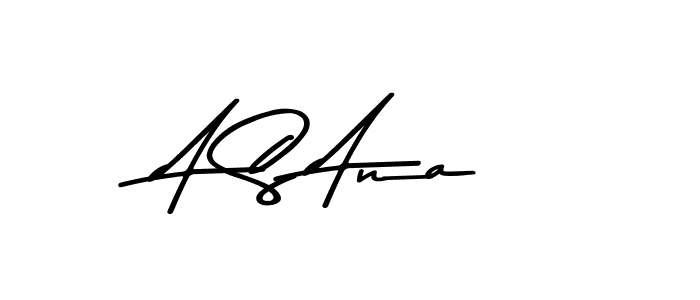 Use a signature maker to create a handwritten signature online. With this signature software, you can design (Asem Kandis PERSONAL USE) your own signature for name A S Ana. A S Ana signature style 9 images and pictures png