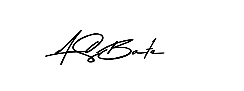 Design your own signature with our free online signature maker. With this signature software, you can create a handwritten (Asem Kandis PERSONAL USE) signature for name A S Bate. A S Bate signature style 9 images and pictures png