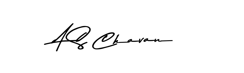 A S Chavan stylish signature style. Best Handwritten Sign (Asem Kandis PERSONAL USE) for my name. Handwritten Signature Collection Ideas for my name A S Chavan. A S Chavan signature style 9 images and pictures png