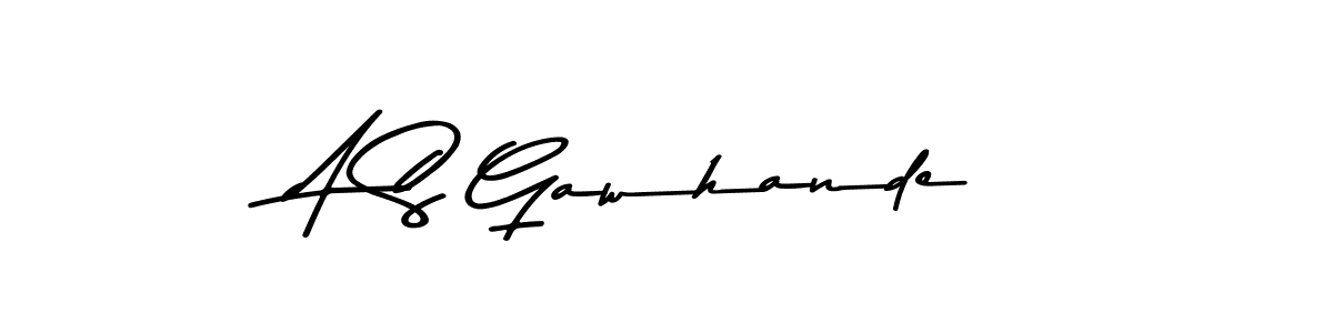 Similarly Asem Kandis PERSONAL USE is the best handwritten signature design. Signature creator online .You can use it as an online autograph creator for name A S Gawhande. A S Gawhande signature style 9 images and pictures png