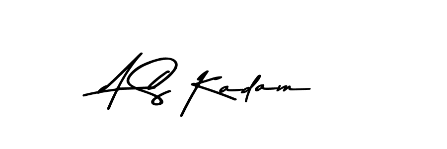 Similarly Asem Kandis PERSONAL USE is the best handwritten signature design. Signature creator online .You can use it as an online autograph creator for name A S Kadam. A S Kadam signature style 9 images and pictures png