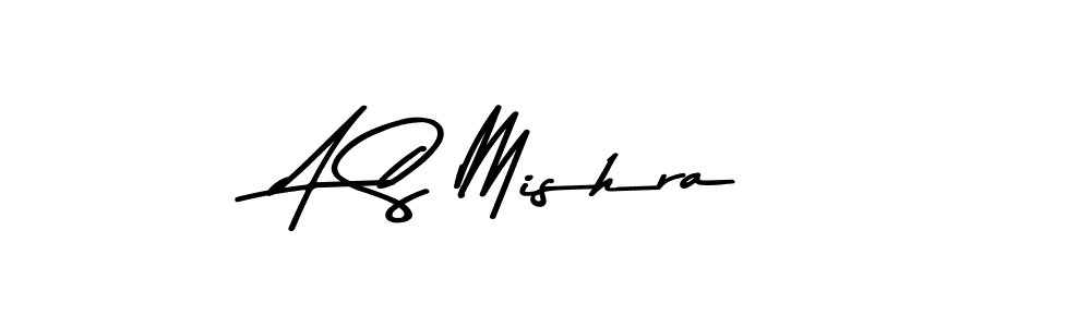 The best way (Asem Kandis PERSONAL USE) to make a short signature is to pick only two or three words in your name. The name A S Mishra include a total of six letters. For converting this name. A S Mishra signature style 9 images and pictures png