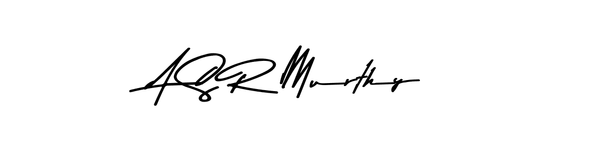 Create a beautiful signature design for name A S R Murthy. With this signature (Asem Kandis PERSONAL USE) fonts, you can make a handwritten signature for free. A S R Murthy signature style 9 images and pictures png