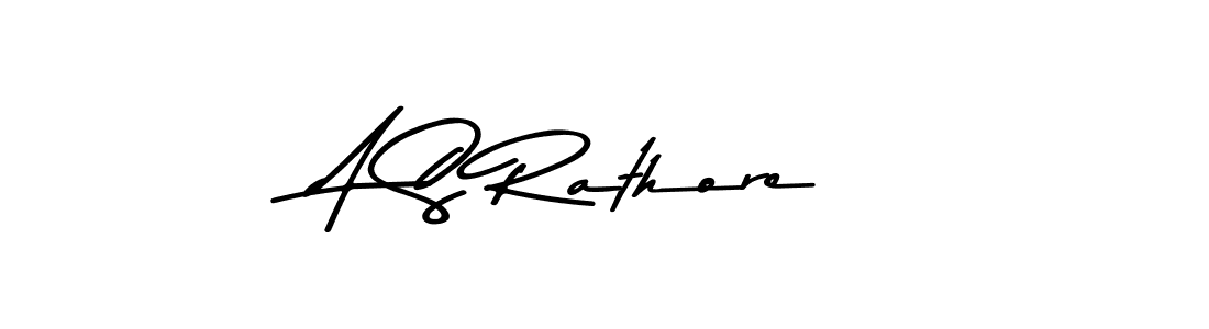 Use a signature maker to create a handwritten signature online. With this signature software, you can design (Asem Kandis PERSONAL USE) your own signature for name A S Rathore. A S Rathore signature style 9 images and pictures png