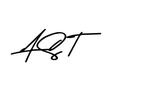 Best and Professional Signature Style for A S T. Asem Kandis PERSONAL USE Best Signature Style Collection. A S T signature style 9 images and pictures png