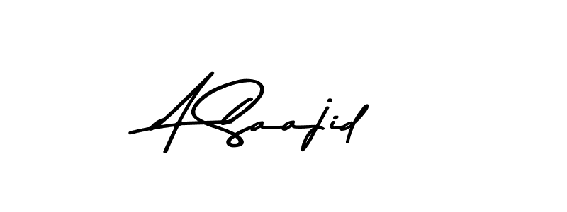 The best way (Asem Kandis PERSONAL USE) to make a short signature is to pick only two or three words in your name. The name A Saajid include a total of six letters. For converting this name. A Saajid signature style 9 images and pictures png