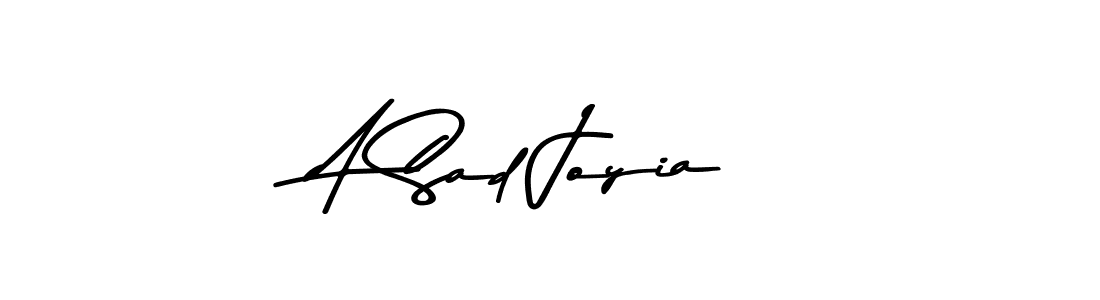 Make a beautiful signature design for name A Sad Joyia. With this signature (Asem Kandis PERSONAL USE) style, you can create a handwritten signature for free. A Sad Joyia signature style 9 images and pictures png