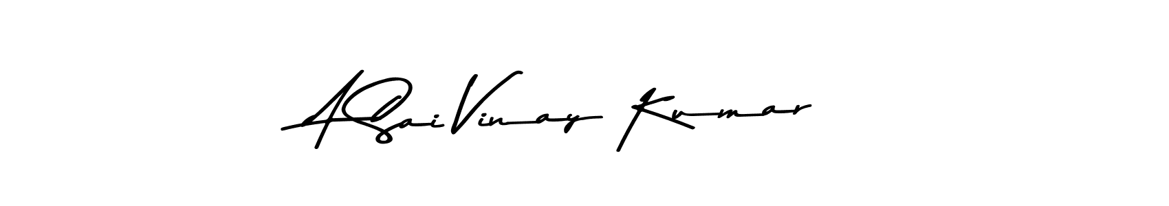 How to make A Sai Vinay Kumar signature? Asem Kandis PERSONAL USE is a professional autograph style. Create handwritten signature for A Sai Vinay Kumar name. A Sai Vinay Kumar signature style 9 images and pictures png