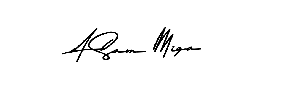 Once you've used our free online signature maker to create your best signature Asem Kandis PERSONAL USE style, it's time to enjoy all of the benefits that A Sam Miga name signing documents. A Sam Miga signature style 9 images and pictures png