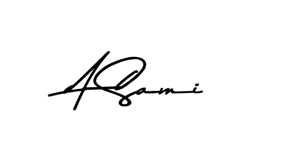 This is the best signature style for the A Sami name. Also you like these signature font (Asem Kandis PERSONAL USE). Mix name signature. A Sami signature style 9 images and pictures png