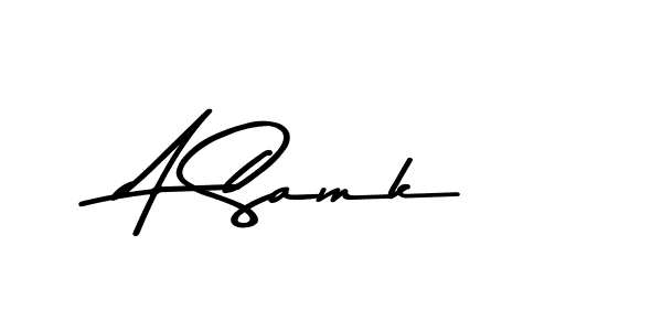 You should practise on your own different ways (Asem Kandis PERSONAL USE) to write your name (A Samk) in signature. don't let someone else do it for you. A Samk signature style 9 images and pictures png