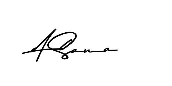 How to make A Sana signature? Asem Kandis PERSONAL USE is a professional autograph style. Create handwritten signature for A Sana name. A Sana signature style 9 images and pictures png