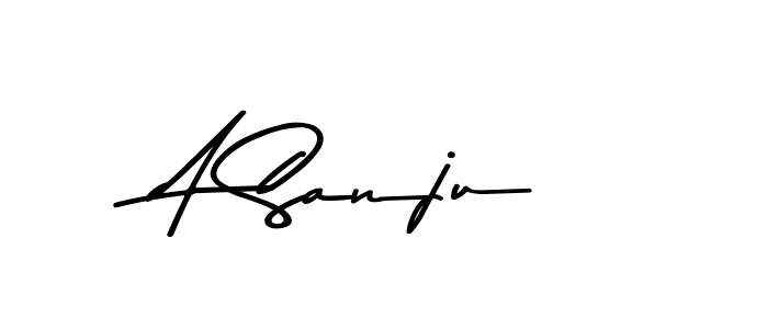 Design your own signature with our free online signature maker. With this signature software, you can create a handwritten (Asem Kandis PERSONAL USE) signature for name A Sanju. A Sanju signature style 9 images and pictures png