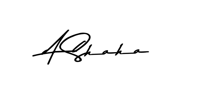 Create a beautiful signature design for name A Shaha. With this signature (Asem Kandis PERSONAL USE) fonts, you can make a handwritten signature for free. A Shaha signature style 9 images and pictures png
