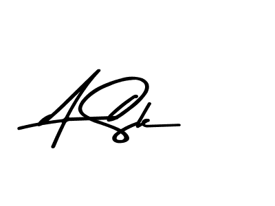 How to Draw A Sk signature style? Asem Kandis PERSONAL USE is a latest design signature styles for name A Sk. A Sk signature style 9 images and pictures png