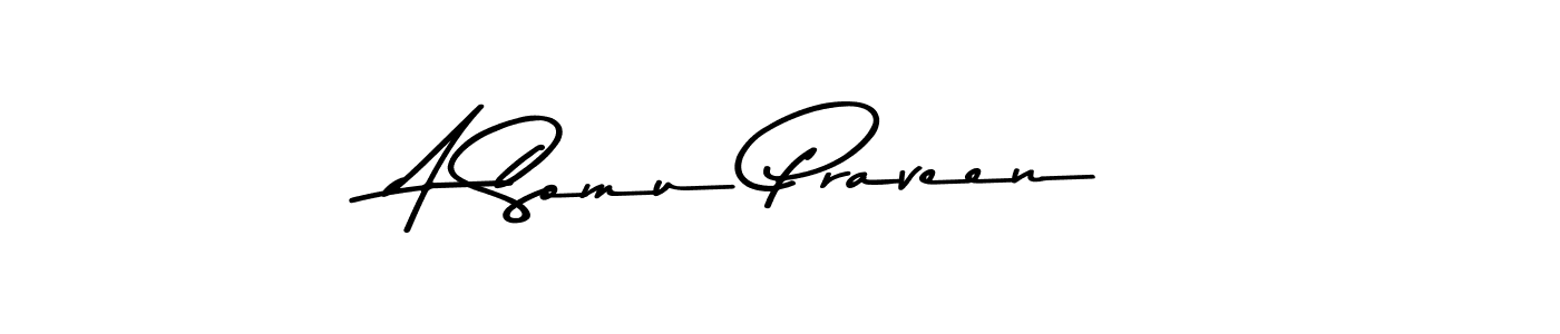 How to Draw A Somu Praveen signature style? Asem Kandis PERSONAL USE is a latest design signature styles for name A Somu Praveen. A Somu Praveen signature style 9 images and pictures png