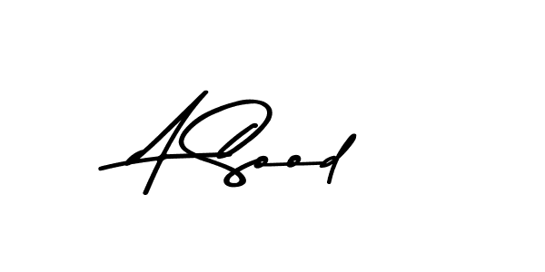 Best and Professional Signature Style for A Sood. Asem Kandis PERSONAL USE Best Signature Style Collection. A Sood signature style 9 images and pictures png