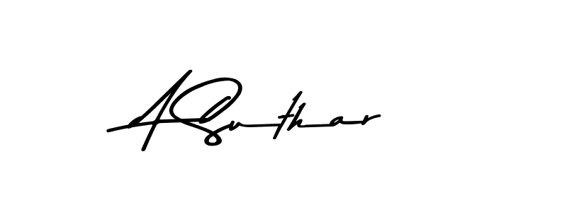 Also You can easily find your signature by using the search form. We will create A Suthar name handwritten signature images for you free of cost using Asem Kandis PERSONAL USE sign style. A Suthar signature style 9 images and pictures png