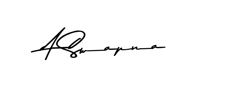 Use a signature maker to create a handwritten signature online. With this signature software, you can design (Asem Kandis PERSONAL USE) your own signature for name A Swapna. A Swapna signature style 9 images and pictures png