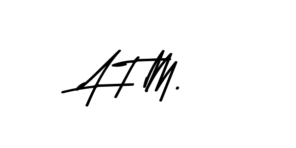 Also we have A T M. name is the best signature style. Create professional handwritten signature collection using Asem Kandis PERSONAL USE autograph style. A T M. signature style 9 images and pictures png