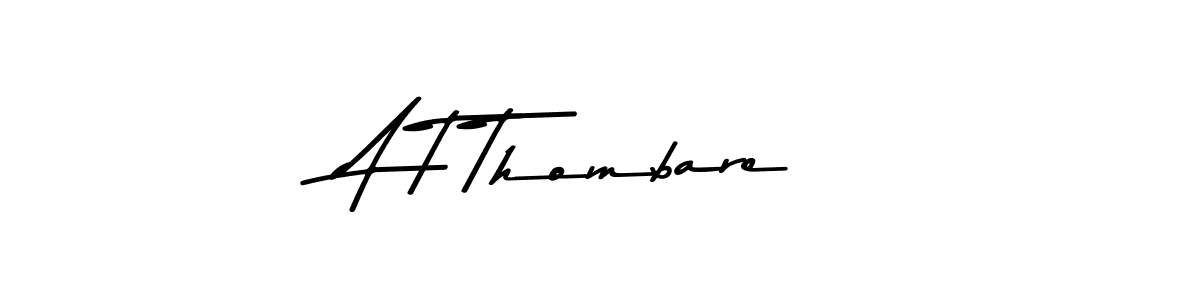 Make a short A T Thombare signature style. Manage your documents anywhere anytime using Asem Kandis PERSONAL USE. Create and add eSignatures, submit forms, share and send files easily. A T Thombare signature style 9 images and pictures png