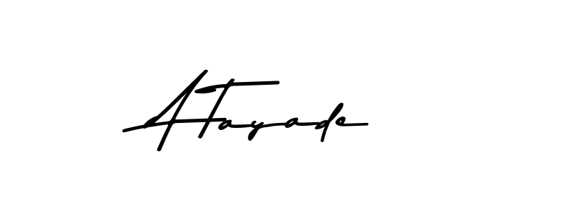 Asem Kandis PERSONAL USE is a professional signature style that is perfect for those who want to add a touch of class to their signature. It is also a great choice for those who want to make their signature more unique. Get A Tayade name to fancy signature for free. A Tayade signature style 9 images and pictures png