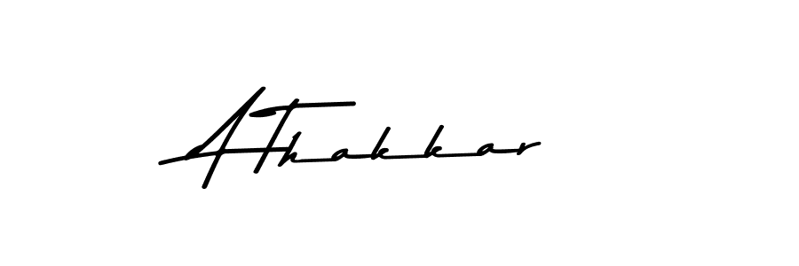 Asem Kandis PERSONAL USE is a professional signature style that is perfect for those who want to add a touch of class to their signature. It is also a great choice for those who want to make their signature more unique. Get A Thakkar name to fancy signature for free. A Thakkar signature style 9 images and pictures png