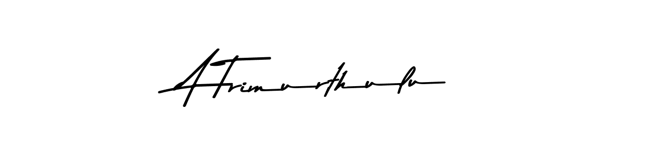 Make a beautiful signature design for name A Trimurthulu. Use this online signature maker to create a handwritten signature for free. A Trimurthulu signature style 9 images and pictures png