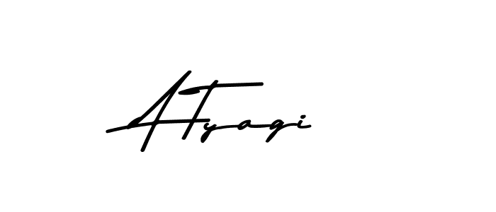 Make a beautiful signature design for name A Tyagi. With this signature (Asem Kandis PERSONAL USE) style, you can create a handwritten signature for free. A Tyagi signature style 9 images and pictures png