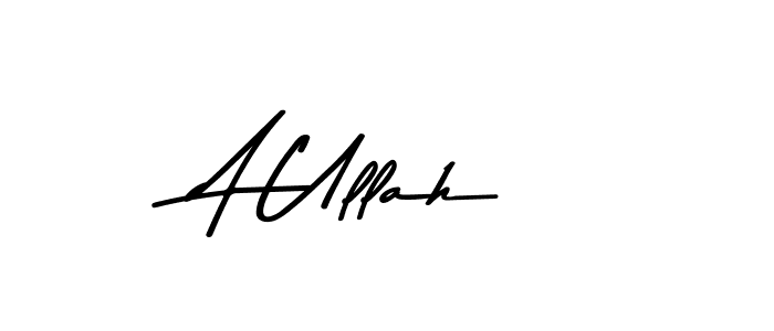 Also You can easily find your signature by using the search form. We will create A Ullah name handwritten signature images for you free of cost using Asem Kandis PERSONAL USE sign style. A Ullah signature style 9 images and pictures png