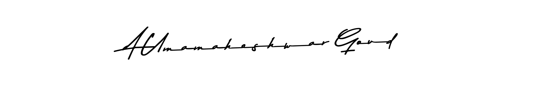 Make a beautiful signature design for name A Umamaheshwar Goud. Use this online signature maker to create a handwritten signature for free. A Umamaheshwar Goud signature style 9 images and pictures png