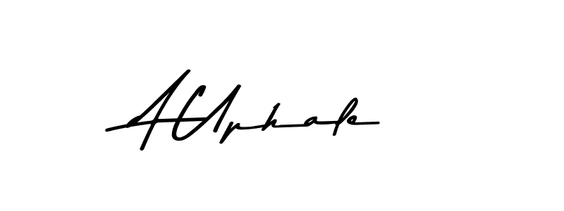 Design your own signature with our free online signature maker. With this signature software, you can create a handwritten (Asem Kandis PERSONAL USE) signature for name A Uphale. A Uphale signature style 9 images and pictures png