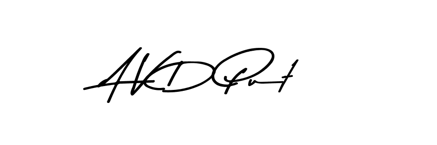 Best and Professional Signature Style for A V D Put. Asem Kandis PERSONAL USE Best Signature Style Collection. A V D Put signature style 9 images and pictures png