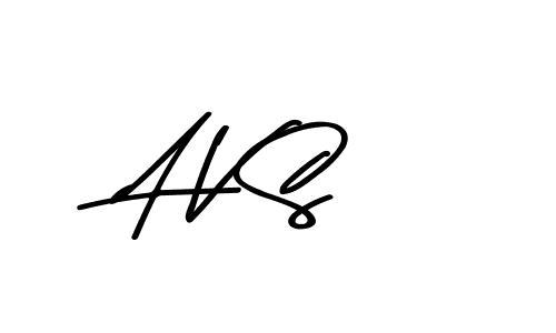 A V S stylish signature style. Best Handwritten Sign (Asem Kandis PERSONAL USE) for my name. Handwritten Signature Collection Ideas for my name A V S. A V S signature style 9 images and pictures png