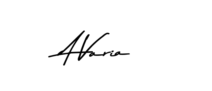 Also we have A Varia name is the best signature style. Create professional handwritten signature collection using Asem Kandis PERSONAL USE autograph style. A Varia signature style 9 images and pictures png