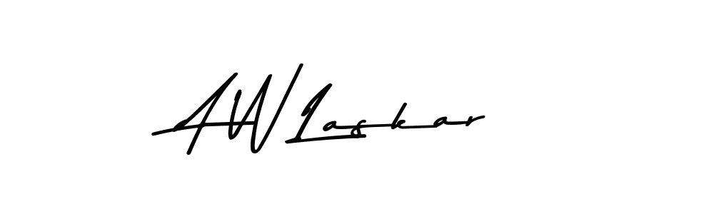 if you are searching for the best signature style for your name A W Laskar. so please give up your signature search. here we have designed multiple signature styles  using Asem Kandis PERSONAL USE. A W Laskar signature style 9 images and pictures png