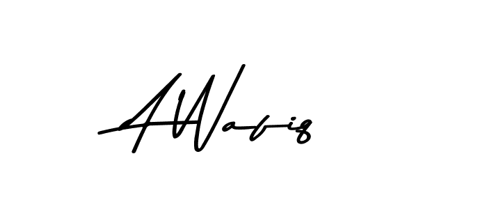 How to Draw A Wafiq signature style? Asem Kandis PERSONAL USE is a latest design signature styles for name A Wafiq. A Wafiq signature style 9 images and pictures png