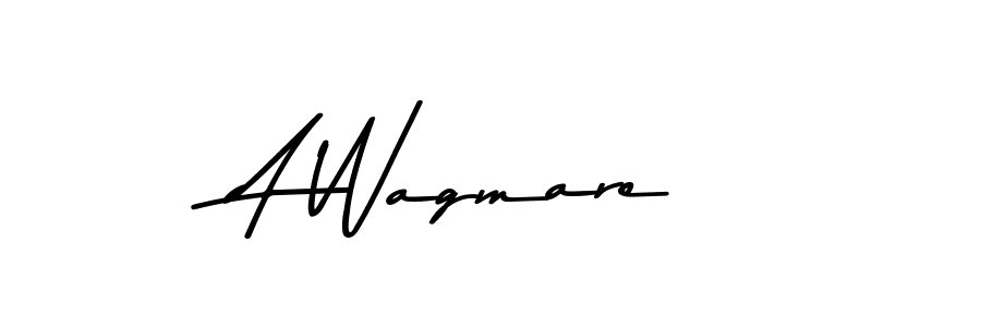 Also we have A Wagmare name is the best signature style. Create professional handwritten signature collection using Asem Kandis PERSONAL USE autograph style. A Wagmare signature style 9 images and pictures png